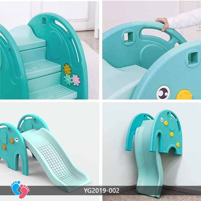 Cầu trượt tuột hình chú voi con cho bé BABY PLAZA YG2019-002