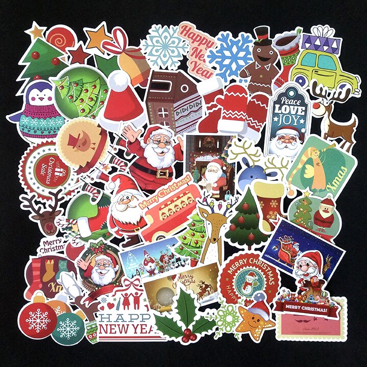 Set 60 Sticker NOEL