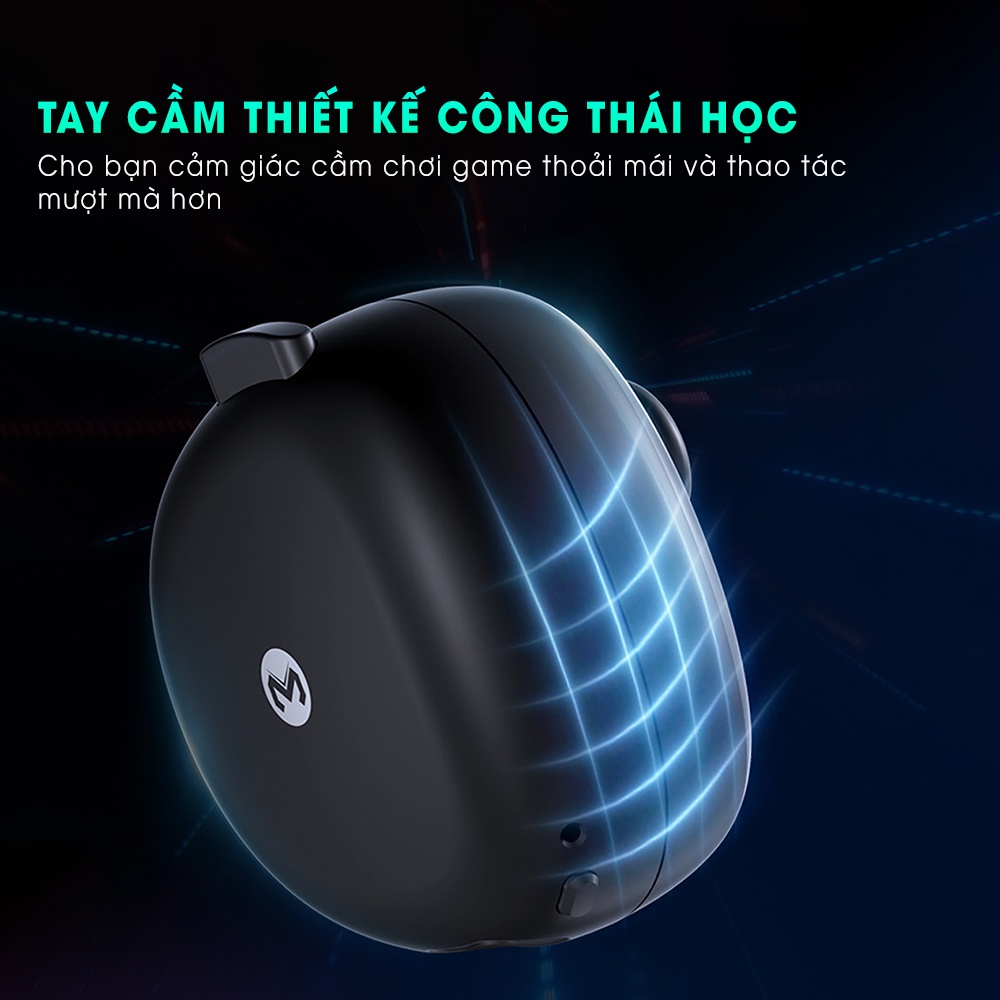 Tay cầm chơi game đện thoại MEMO MB01 - Joystick macro combo tổ hợp phím ghìm tâm auto tap, kết nối bluetooth mượt mà - Hàng nhập khẩu