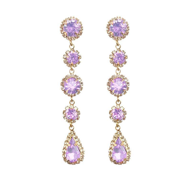 Bông tai BLACKPINK Hàn Quốc bạc S925 Water Drop