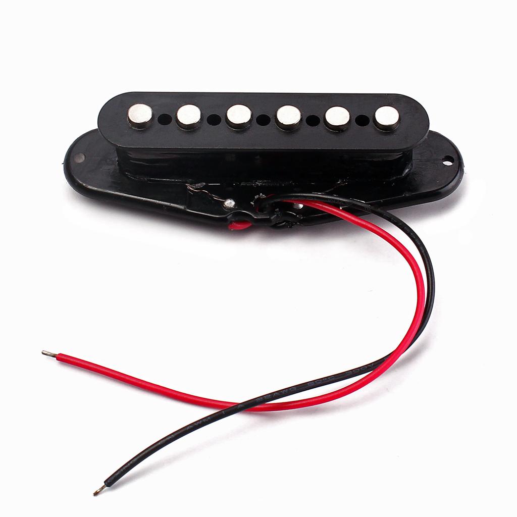 Đàn Guitar Điện Bán Tải Đơn Cuộn Dây Thu cho Đàn Guitar Điện Đen