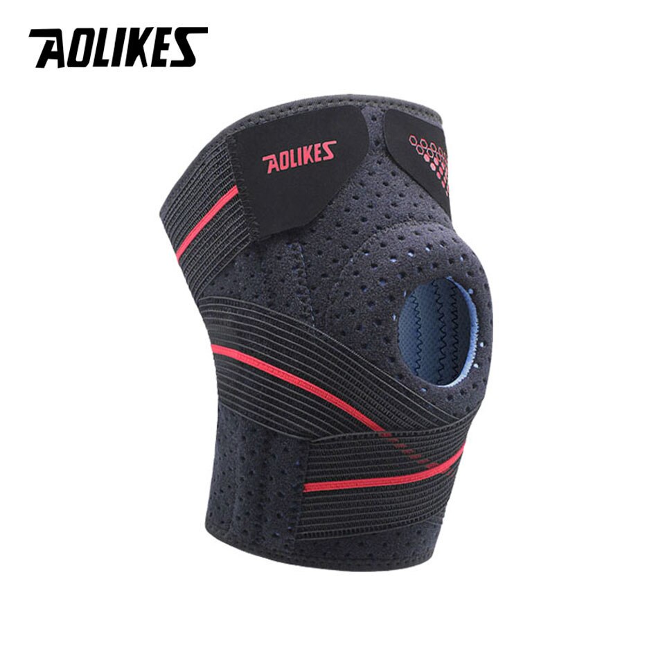 Đai bảo vệ đầu gối AOLIKES A-7909 hỗ trợ khớp xương bành chè pressurized knee support