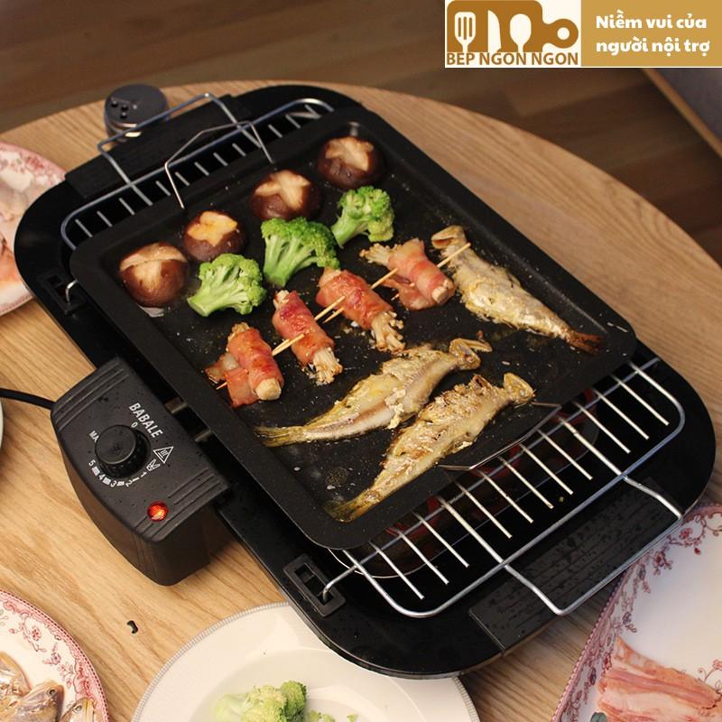 Bếp nướng điện cao cấp electric barbecue grill không khói_BEP NGON NGON