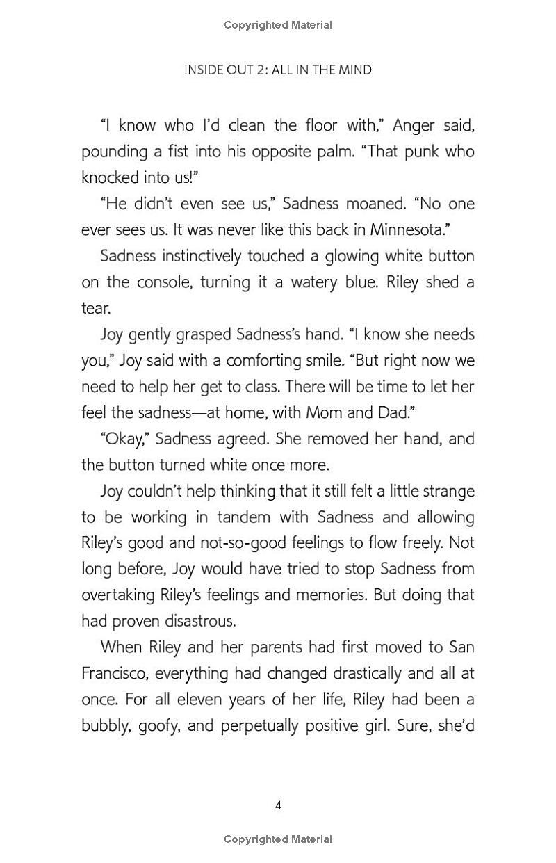 Sách ngoại văn: Disney/Pixar Inside Out 2 - All In The Mind