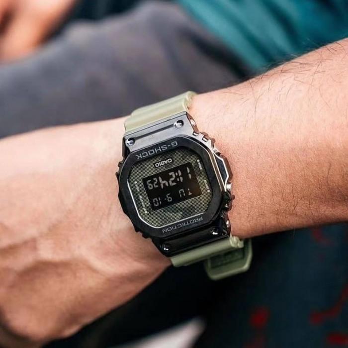 Đồng Hồ Nam Dây Nhựa Casio G-Shock GM-5600B-3DR Chính Hãng - GM-5600B-3