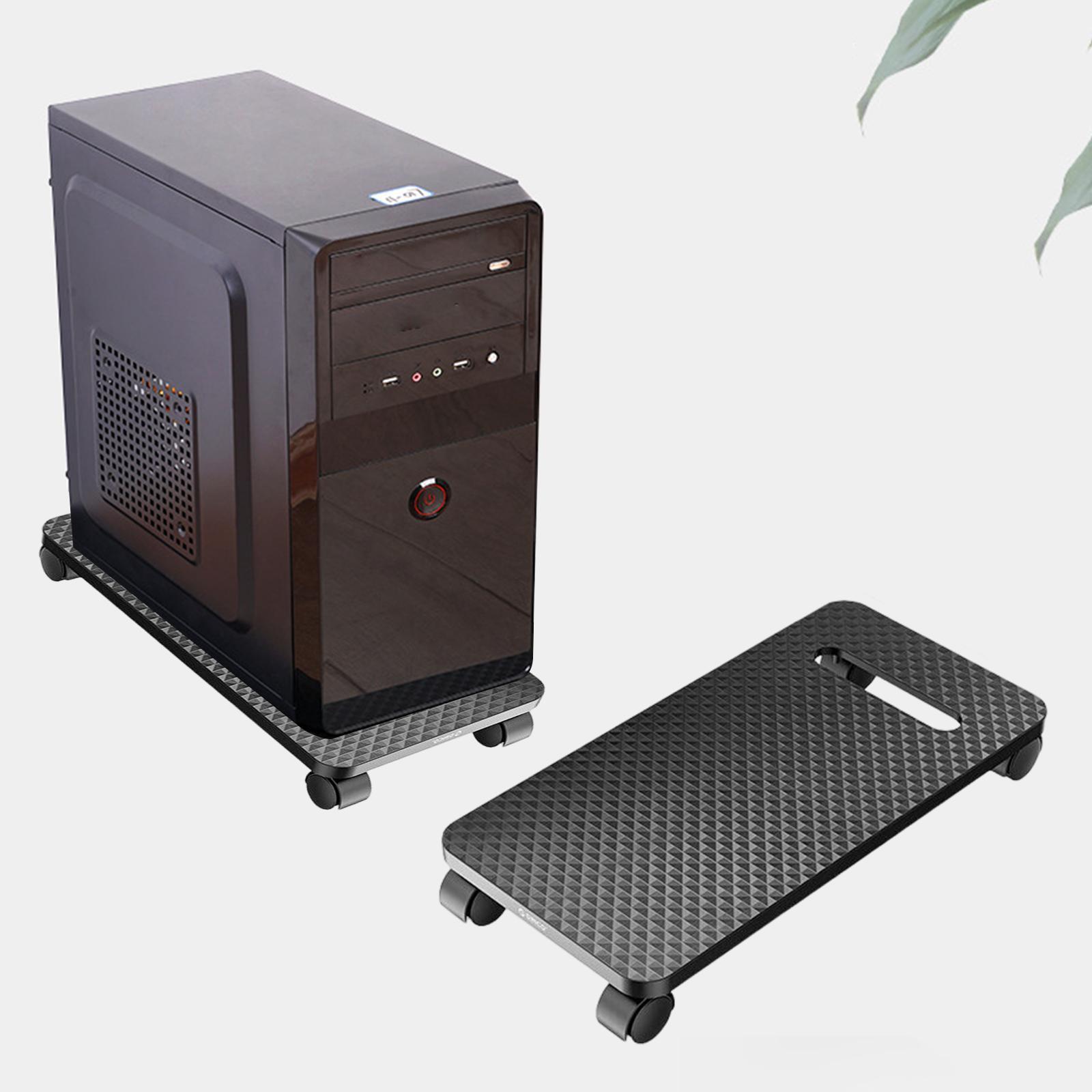 PC CPU Rolling Holder Stand Computer Stand Cart Mobile for