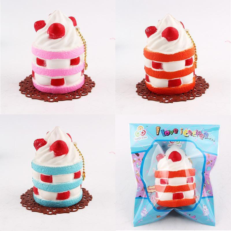 Bao rẻ squishy bánh kem 3 tầng