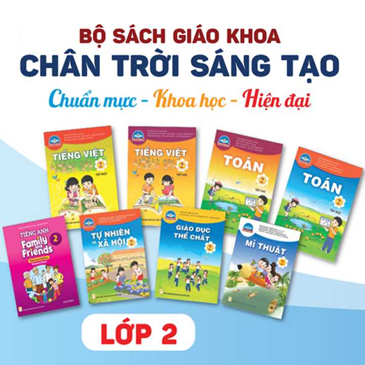 Trọn Bộ 21 Cuốn Sách Giáo Khoa Lớp 2 (Chân Trời Sáng Tạo)