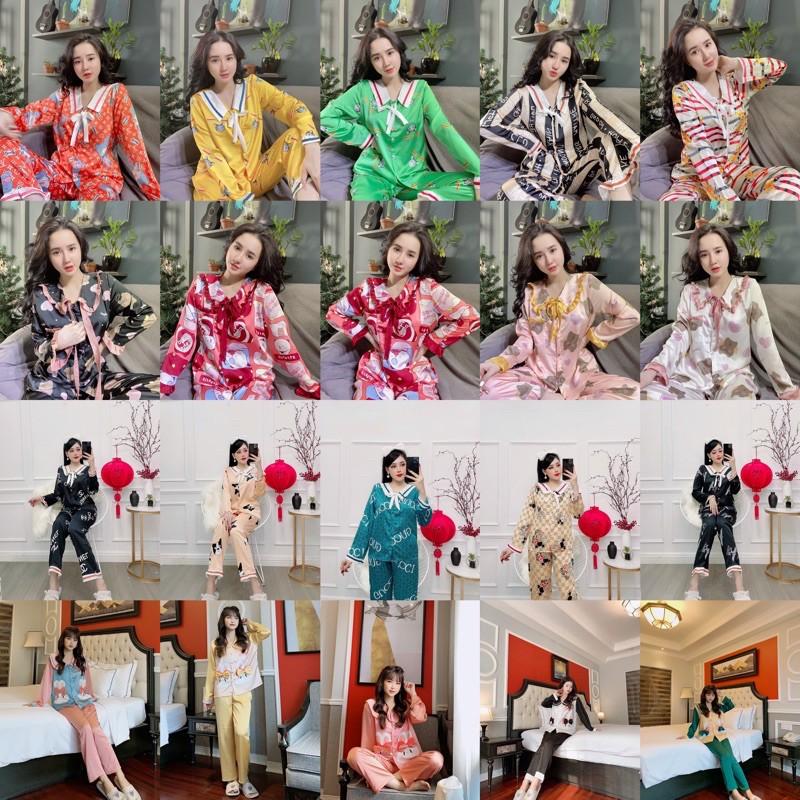 combo 2 bộ pijama tay dài quần dài ( chọn trên live )