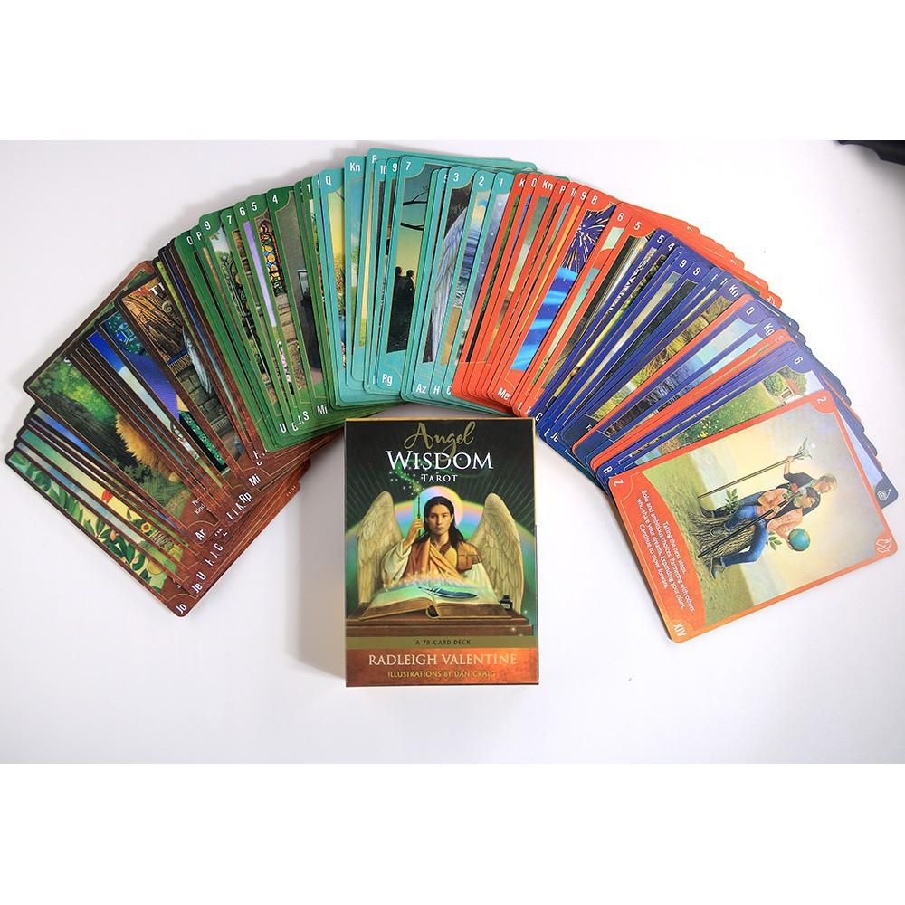 Bài Tarot Angel Wisdom Tarot Tặng Đá Thanh Tẩy