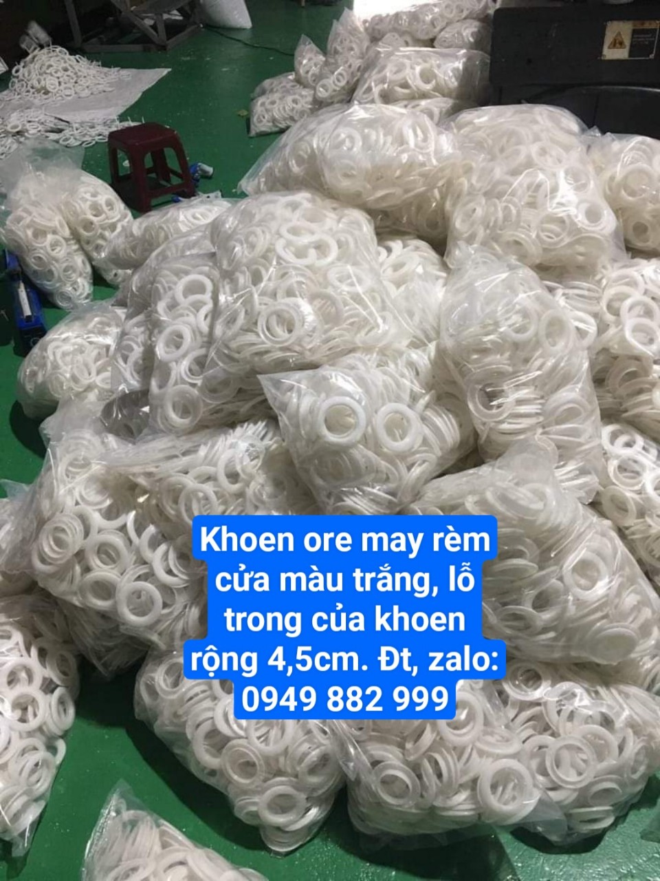 Khoen Ore May Rèm Cửa, May Màn Cửa Màu Trắng