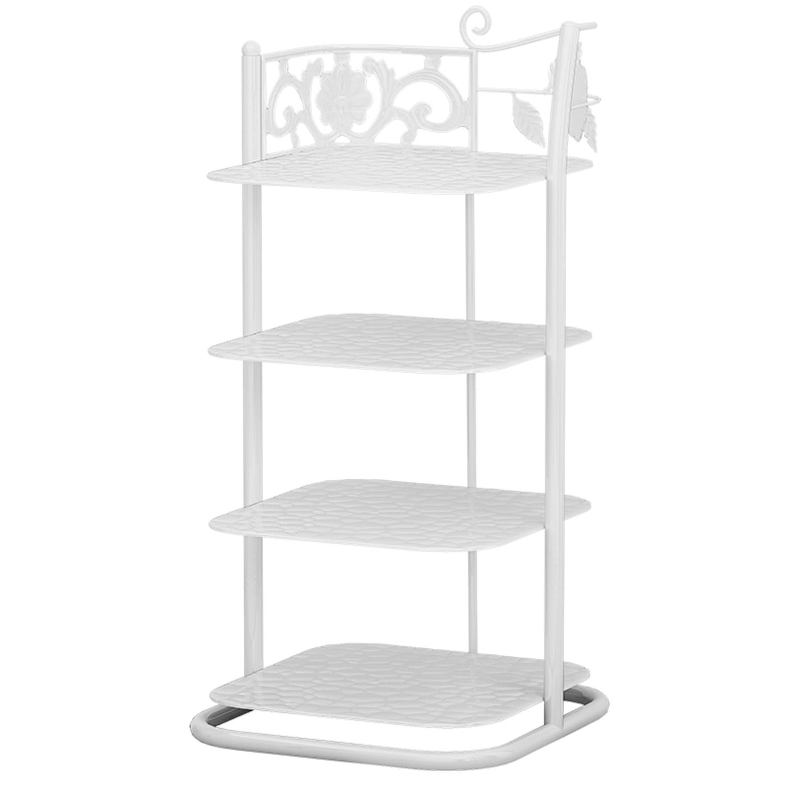 Kệ để giày 4 tầng đa chức năng bằng sắt, thiết kế bền đẹp