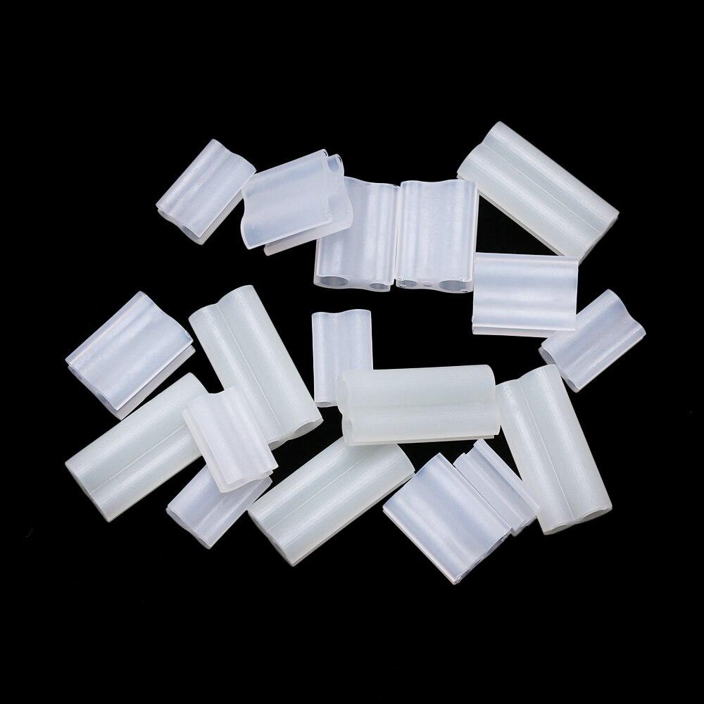 6 Pcs Useful Fluorescent Night Fishing Rod Tip Light Holder Clip Used On Feeder Light Chemical Stick Fishing Glow Stick Clip