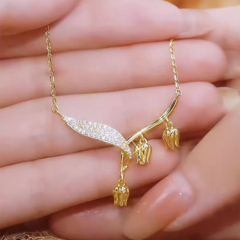 Dây chuyền nữ đẹp tinh tế sang trọng thời trang quà tặng trang sức bạn gái