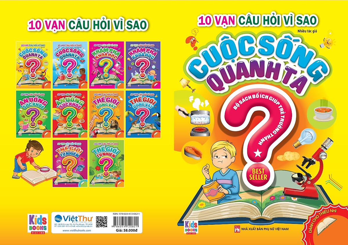 Sách - 10 Vạn Câu Hỏi Vì Sao: Thế Giới Quanh Ta Tập 1