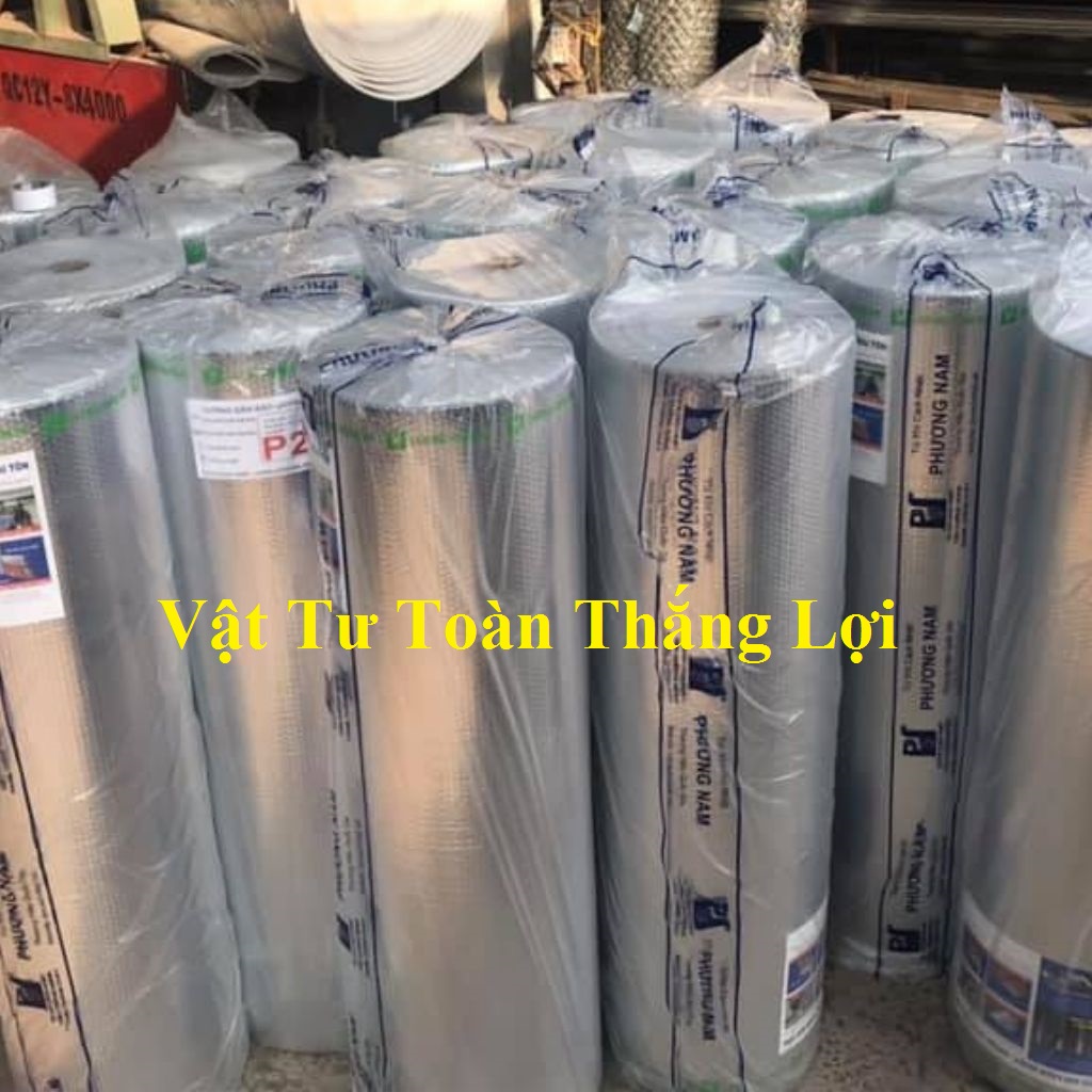 Combo Cách nhiệt túi khí chống nóng mái tôn mai mặt bạc
