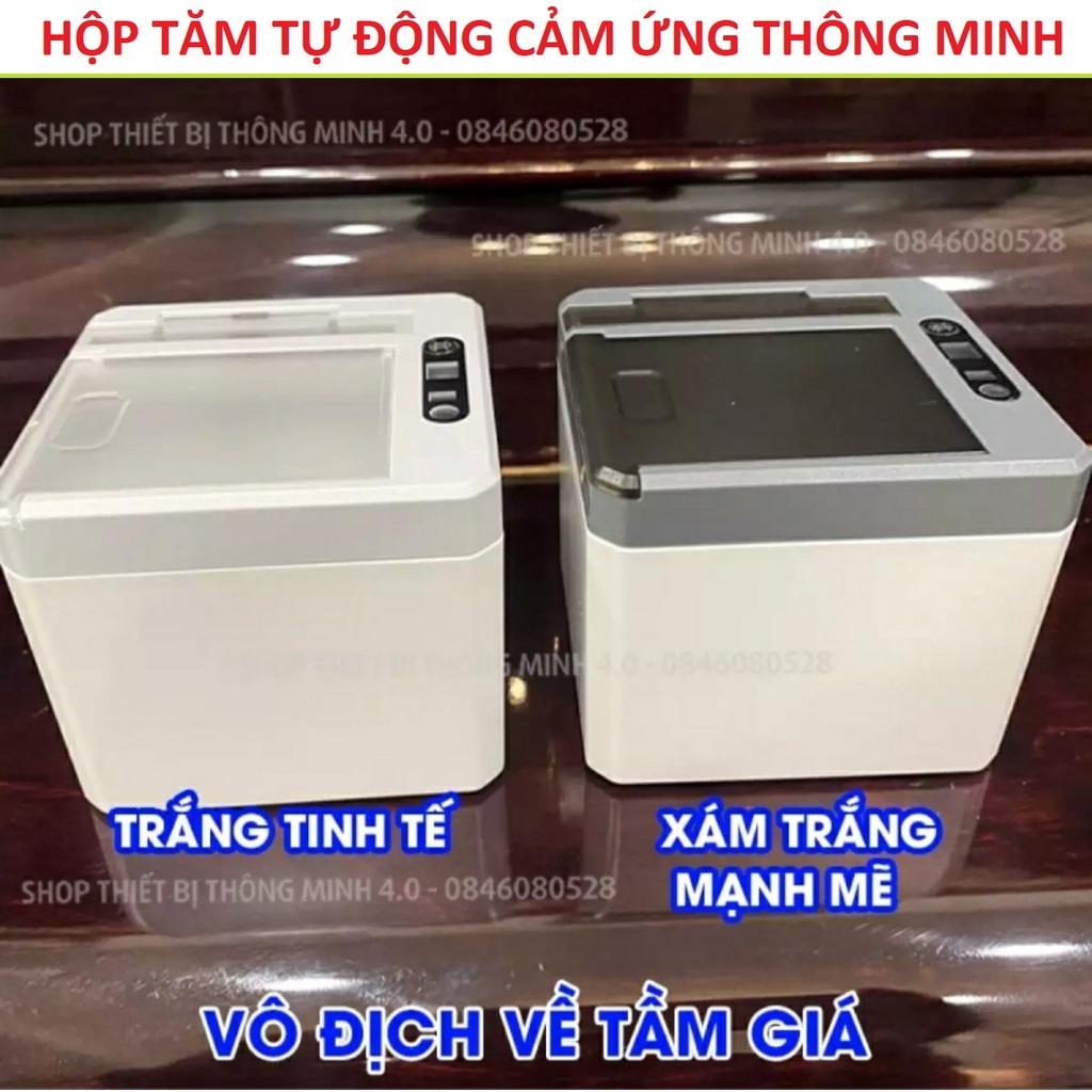 Hộp đựng tăm cảm ứng tự động hồng ngoại sang trọng hiện đại loại tốt