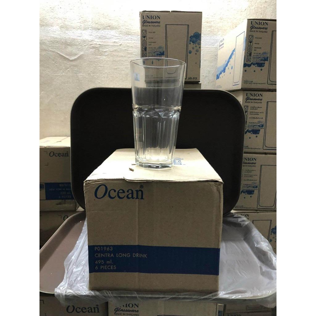 Bộ 6 Cốc Thủy Tinh Centro Long Drink Ocean Thái Lan