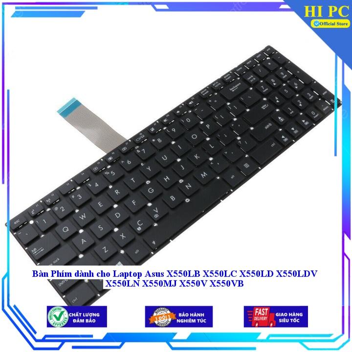 Bàn Phím dành cho Laptop Asus X550LB X550LC X550LD X550LDV X550LN X550MJ X550V X550VB - Hàng Nhập Khẩu