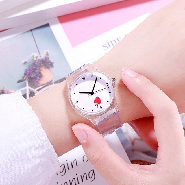 Đồng hồ nữ xuyên thấu so Kute hottrend 2020