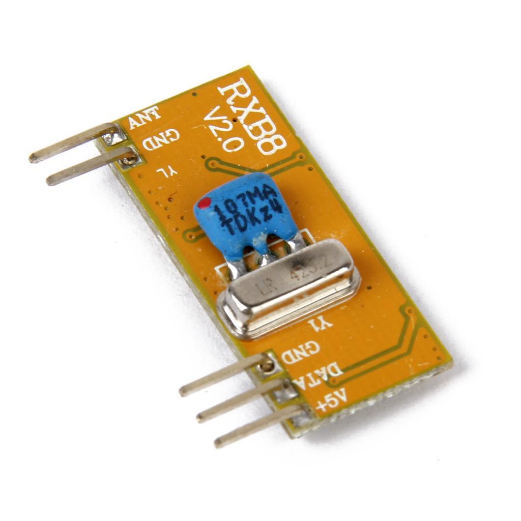 433M Wireless Remote Control Receiver Board Module DC 2.4V-5V RXB8 New