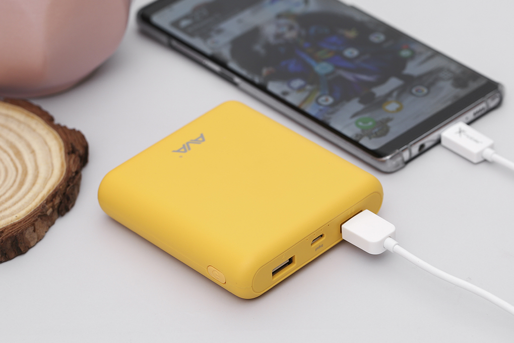 Pin sạc dự phòng 10000mAh AVA LA Y65 - Hàng chính hãng