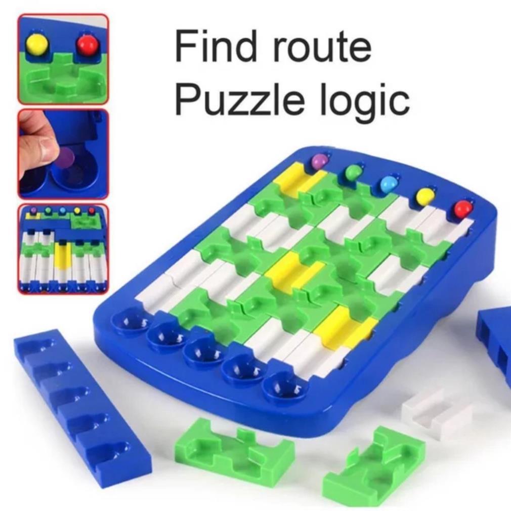 BỘ LOGIC PUZZLE TÌM ĐƯỜNG BÓNG LĂN NHIỀU CẤP ĐỘ CHƠI TRÍ TUỆ