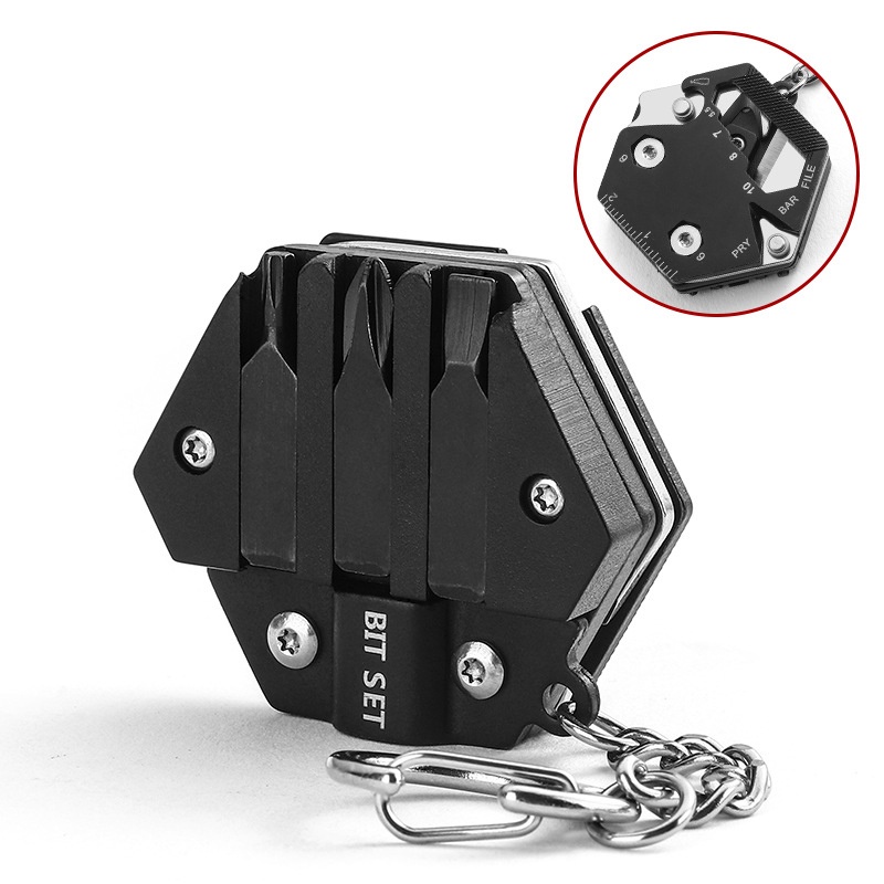 Móc khóa EDC multitools dụng cụ đa năng nhỏ gọn