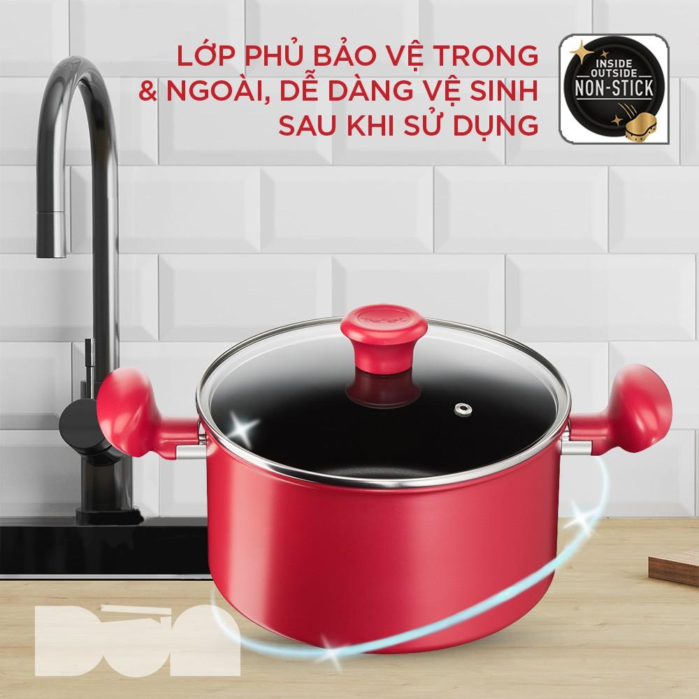 Nồi chống dính bếp từ, bếp hồng ngoại, bếp ga Tefal - So Chef 22cm - Gia dụng nhà bếp