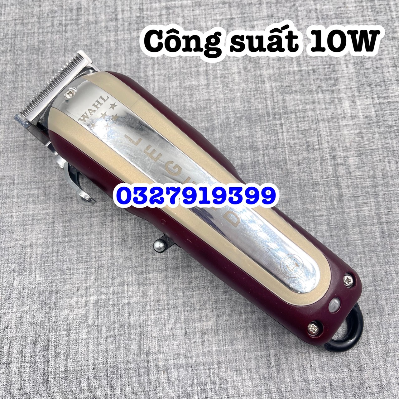 Tông đơ cắt tóc cao cấp WAHL Legend lưỡi kép - 8 cữ