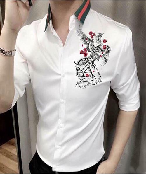 Áo Sơ Mi Nam Họa Tiết 149