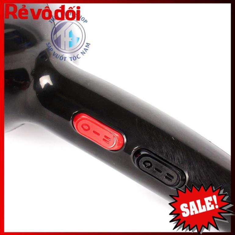 Máy sấy tóc công suất lớn DELIYA 8018 2 chiều nóng lạnh, tặng kèm ngay bộ 5 đầu phụ kiện làm tóc cao cấp