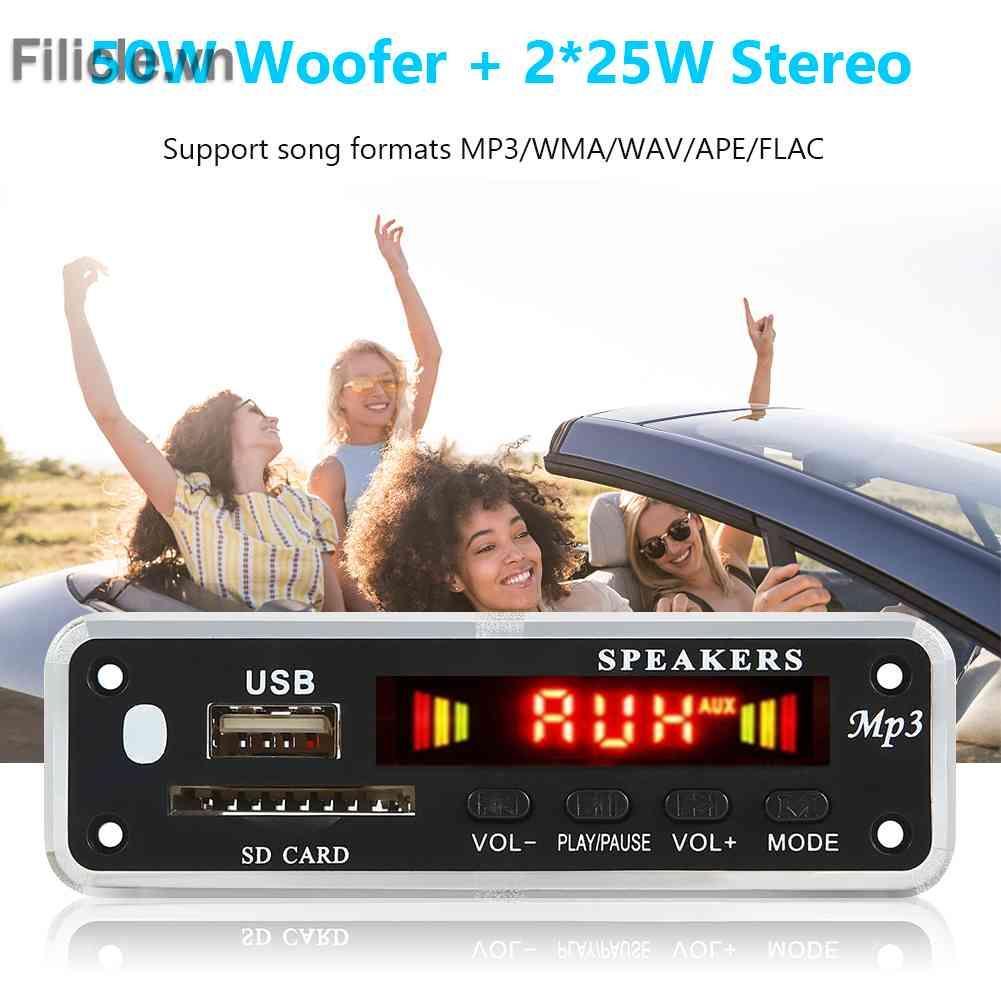 Bảng Mạch Khuếch Đại Âm Thanh MP3 2 X 25W 50W Chuyên Dụng Cho Xe Hơi