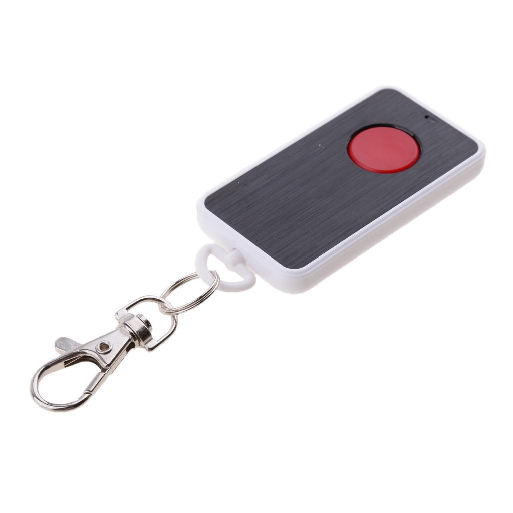 AC 220V Multifunction Wireless Remote Control Switch Relay For Lamp Lock Black