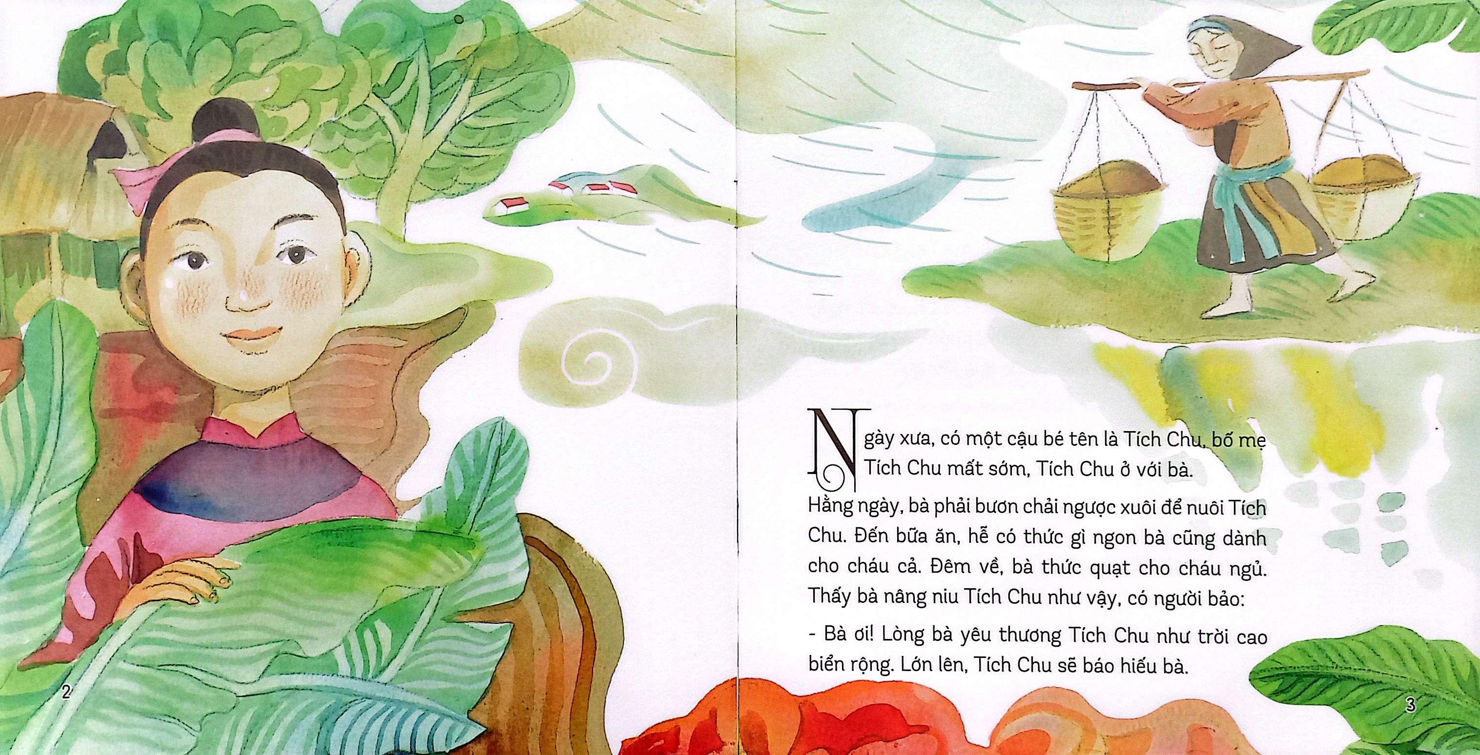 Sách - Truyện Tranh Cổ Tích Việt Nam - Cậu Bé Tích Chu