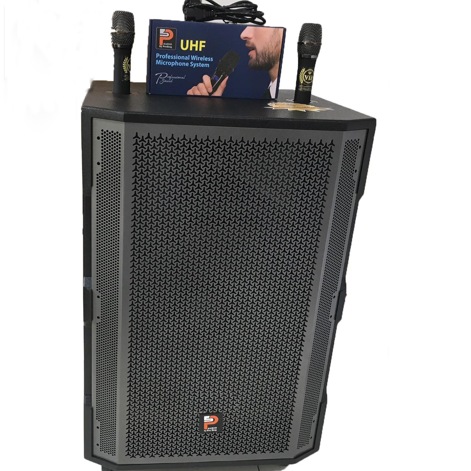 Loa kéo “PROSING W18C” karaoke di động bass 5 tấc - chỉnh được tần số - Sản Phẩm Chính Hãng