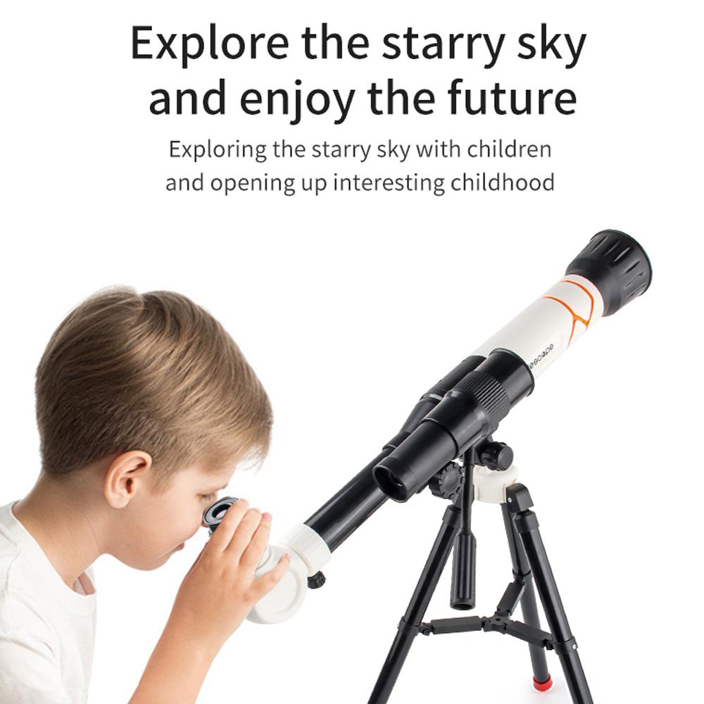 NO.XD168-004 Astronomical Telescope With Tripod Entry Level Children Telescopes High Definition Star Viewing Telescope