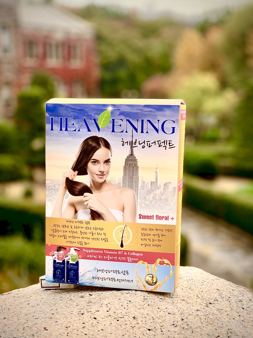 Bộ chăm sóc tóc dưỡng chất suôn mượt Heavening