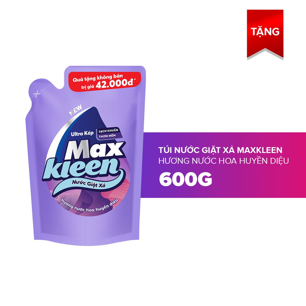 [Gift] Túi giặt MaxKleen Huyền Diệu 600g