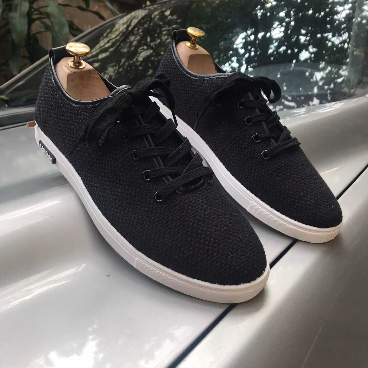 Giày sneaker nam G503 , giày vải kiểu dáng sneaker buộc dây chất liệu sợi dệt lưới cao cấp phong cách độc đáo, cá tính, năng động