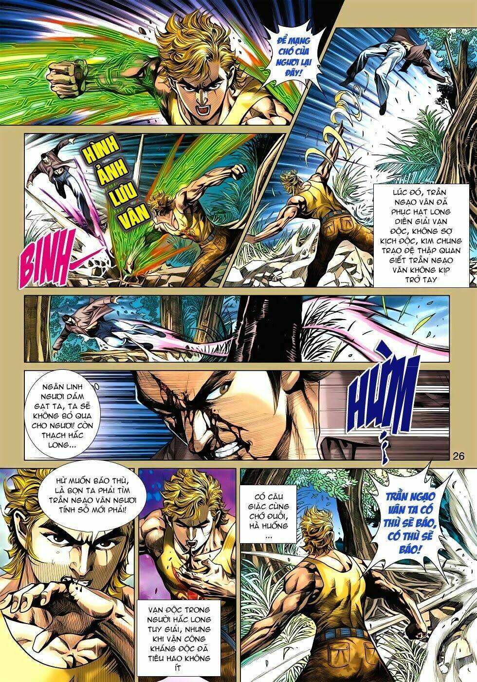 tân tác long hổ môn chapter 526 26