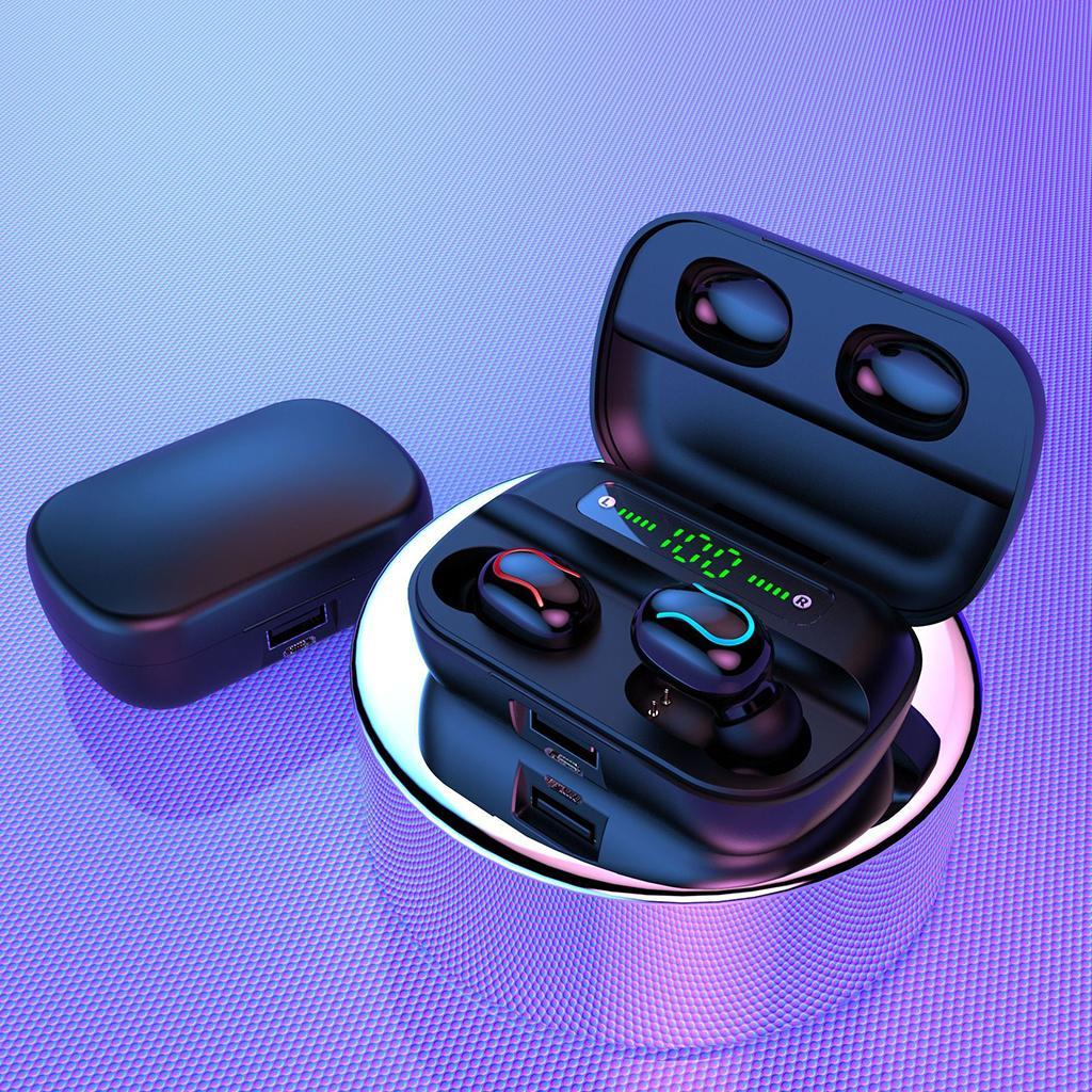 Wireless Earphones Bluetooth 5.0 Headphone Headset with Mic Earbuds