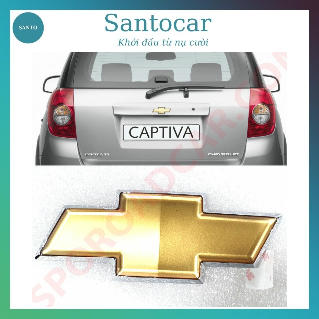 Logo Sau xe Chevrolet Captiva 2007 , 2008 , 2009 , 2010 , 2011 - Santocar