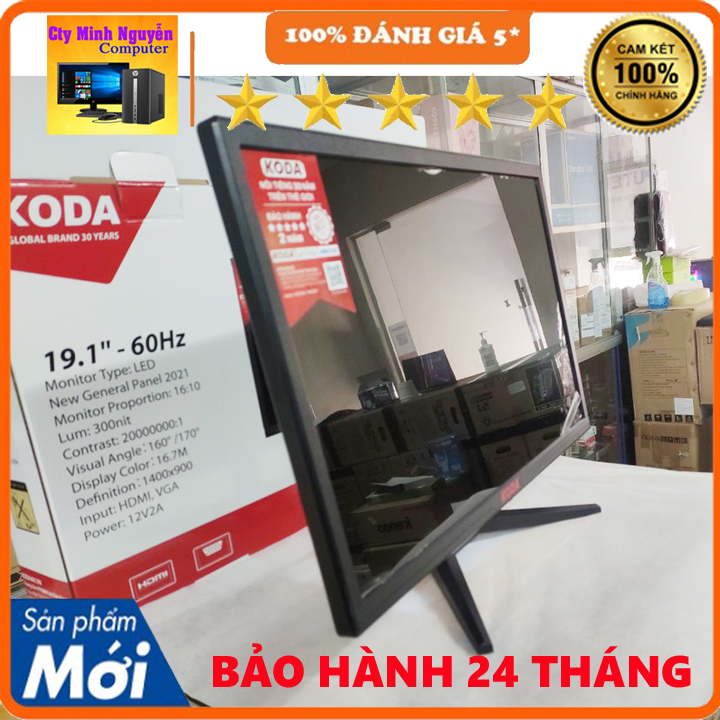 Màn hình máy tính 19in KODA KD-LED20A-2K - New Full Box - Hàng Chính Hãng