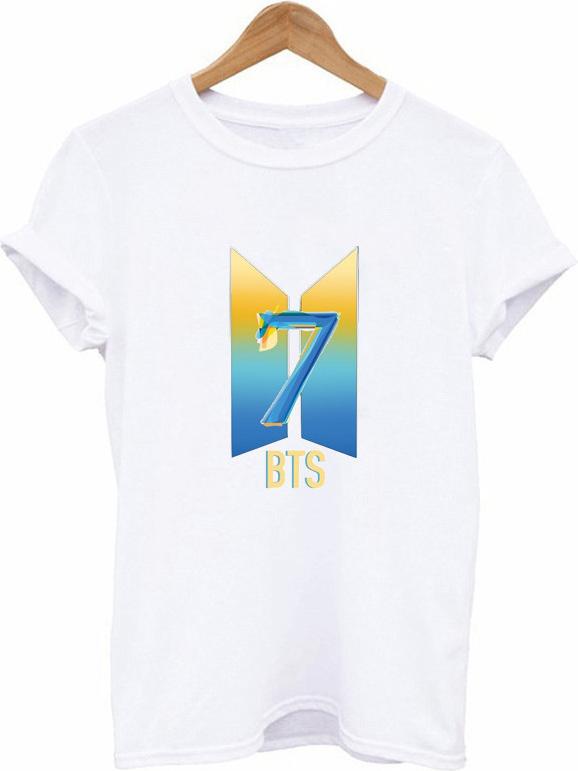 Áo phông BTS Logo cánh cửa Map of the soul 7 phối màu siêu đẹp