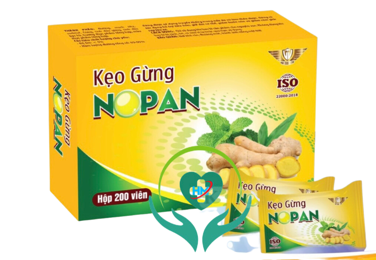 Kẹo Gừng Nopan- hộp 200 viên