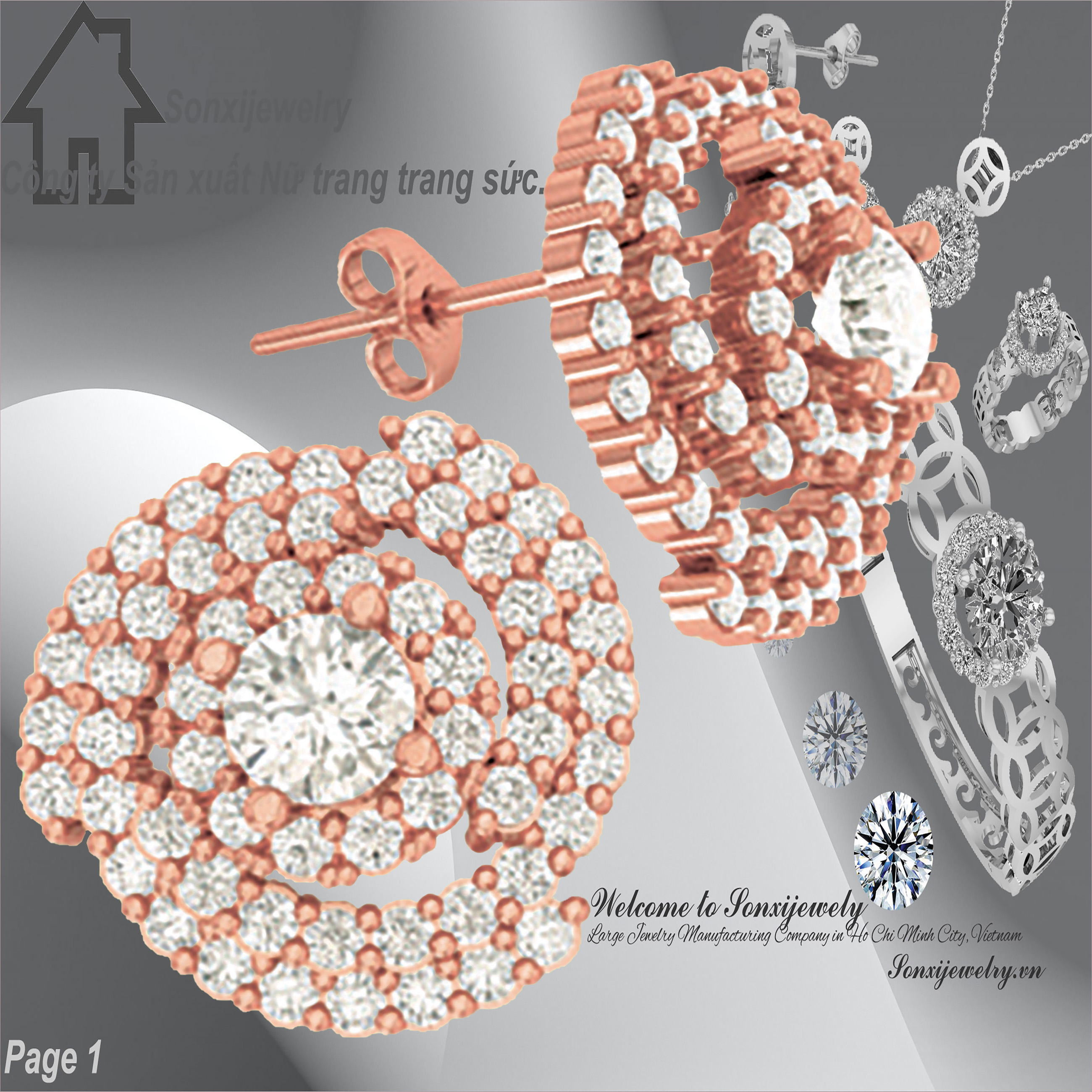 BÔNG TAI TUỔI TEEN MẪU ĐẸP 1