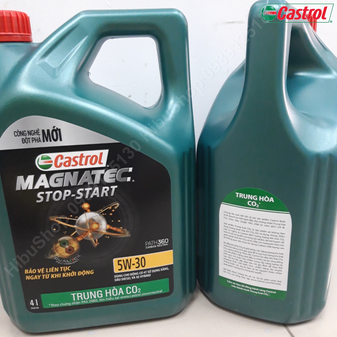 Dầu Động Cơ CASTROL MAGNATEC 5W30 API SP, can 4 LÍT