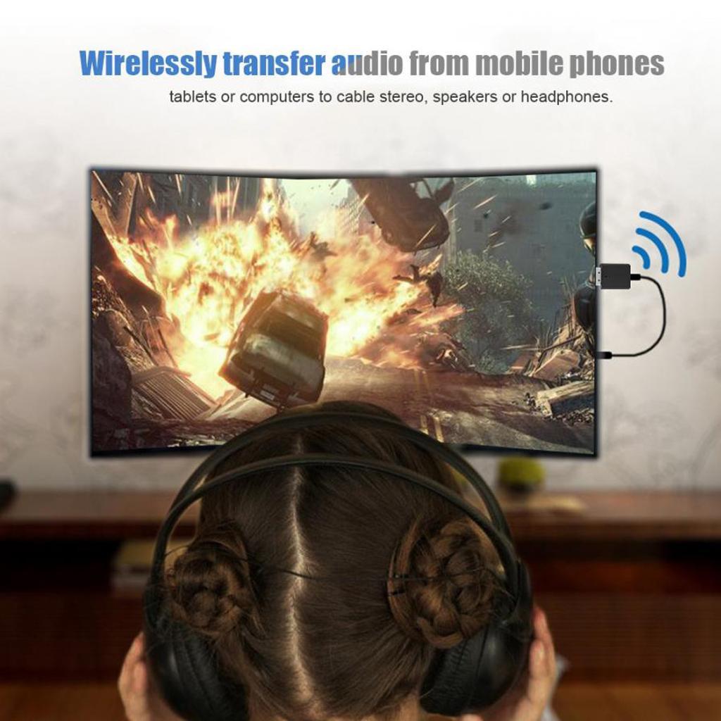 2 in 1 3.5mm USB Bluetooth 5.0 Stereo Audio Receiver