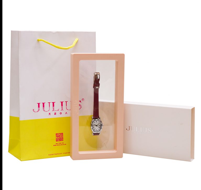 Đồng Hồ Nữ Julius Hàn Quốc Dây Da JA-544B JU1131